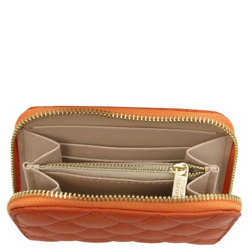 Teti - Exclusive zip around soft leather wallet